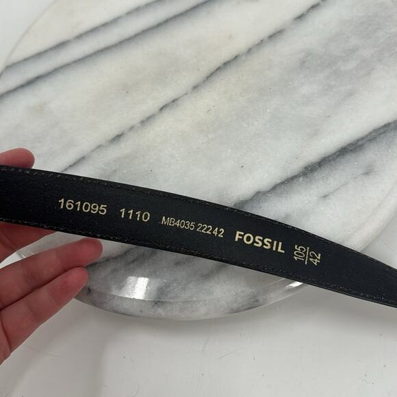 Fossil concho leather belt size 42 - Picture 5 of 6